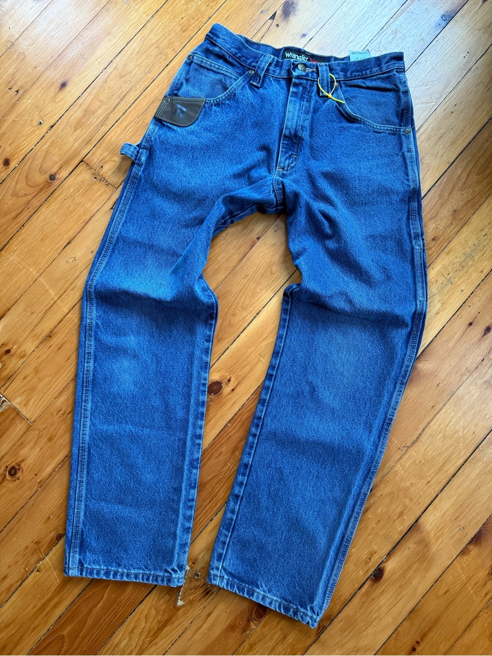 Wrangler Men's 31x32 Riggs Workwear Jeans Relaxed Fit Straight Leg Carpenter